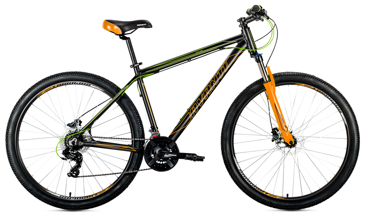 Фотографія Велосипед 29" Avanti SKYLINE 29ER (2019) 2019 Чорно-жовтогарячий